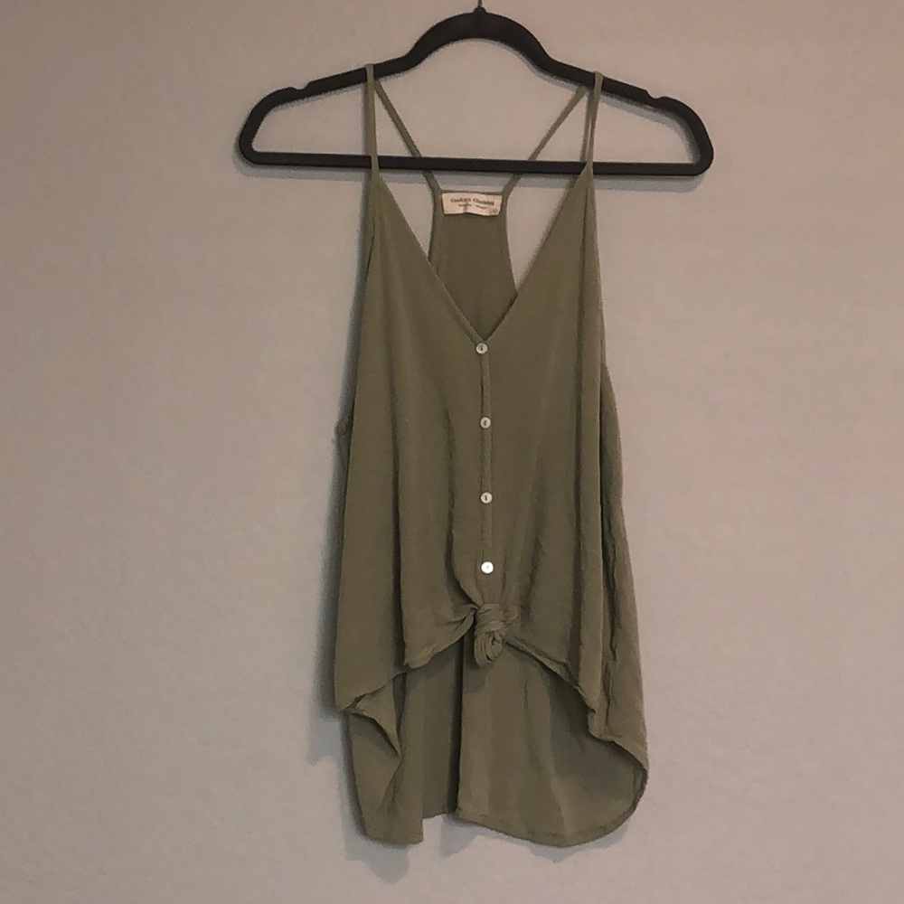 Green Tank Top
